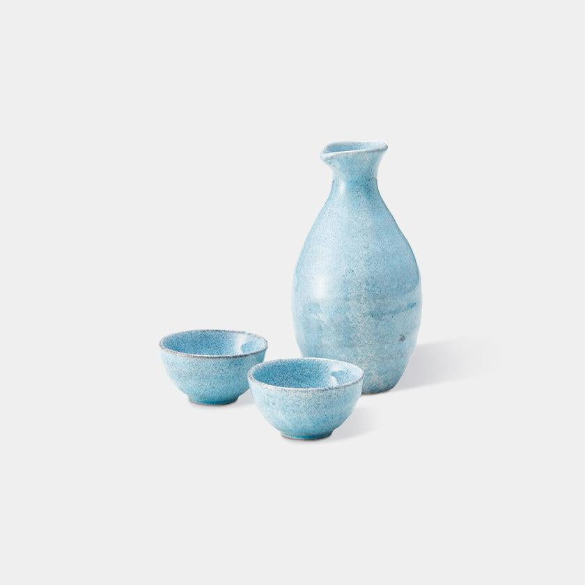 【酒器3点セット】白浜 | 美濃焼 | 丸モ高木陶器