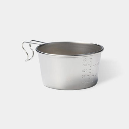 【シェラカップ】ステンレス シルバー (L) | 丸モ高木陶器