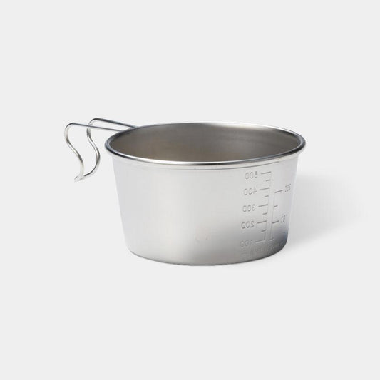 【シェラカップ】ステンレス シルバー (L) | 丸モ高木陶器