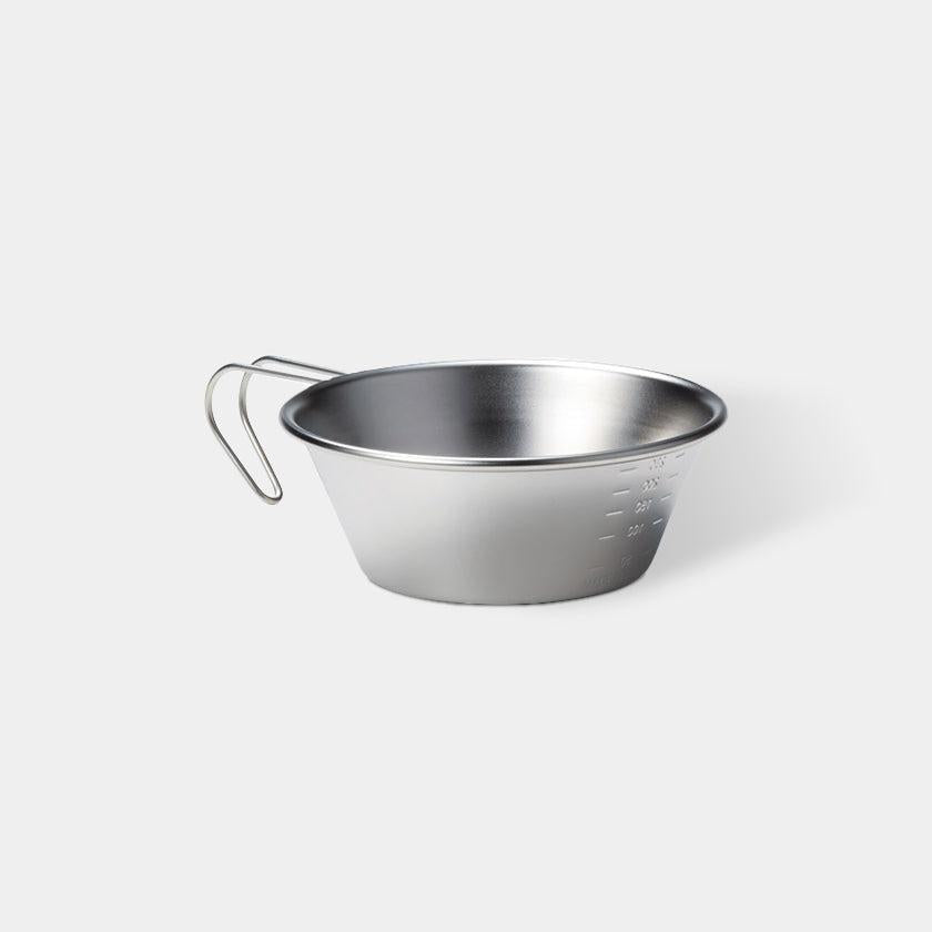 【シェラカップ】ステンレス シルバー (M) | 丸モ高木陶器