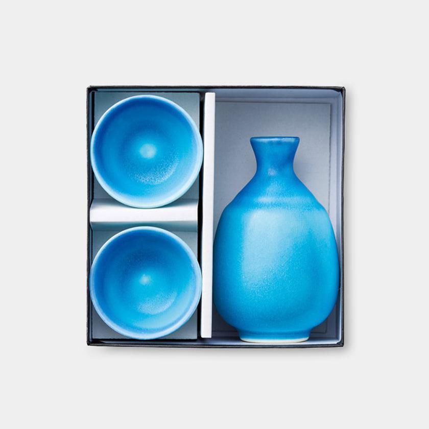 【酒器3点セット】トルコ釉 | 美濃焼 | 丸モ高木陶器