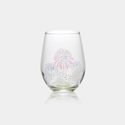 【グラス】月光 冷感 花火 | 丸モ高木陶器