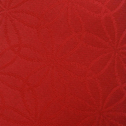 【ネクタイ】衿結 輪ちがい麻の葉 (皆紅色) | 博多織 | OKANO