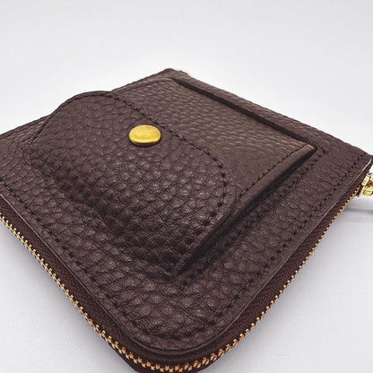 【本革キーケース】SMART MOVE! -type2 | コインポケットタイプ- Vesper Brown (夕照の塔) | 革加工 | RAKUKEI