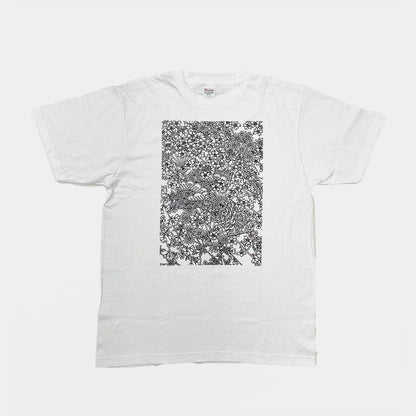 【Tシャツ】扇 白 フリーサイズ | 加賀友禅 | J.Flavor * 菊田宏幸