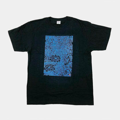 【Tシャツ】花 黒 フリーサイズ | 加賀友禅 | J.Flavor * 菊田宏幸