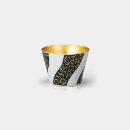 【フリーカップ】九谷焼 青粒フリーカップ | 金沢箔 | 箔一