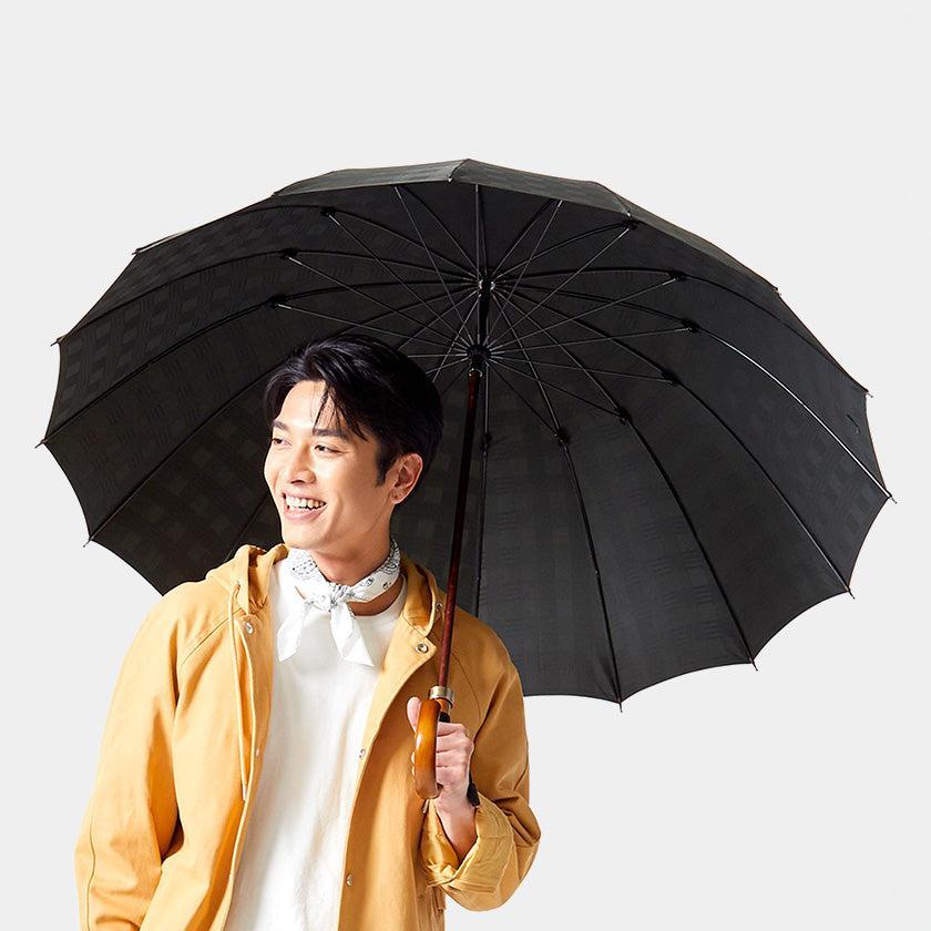 【雨傘】紳士 チェス ロング カーボン (モスグリーン) | 東京洋傘 | 宮内庁御用達 前原光榮傘商店