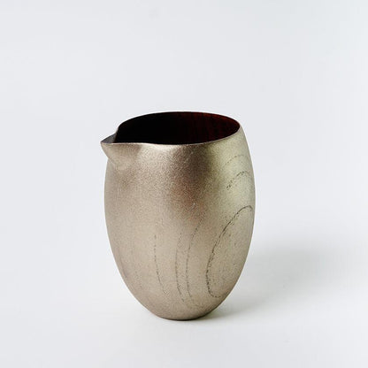 恬靜鈴圖案 漆器 酒壺
