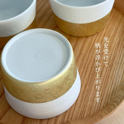 【フリーカップ】箔小紋 七宝 | 金沢箔 | 箔一