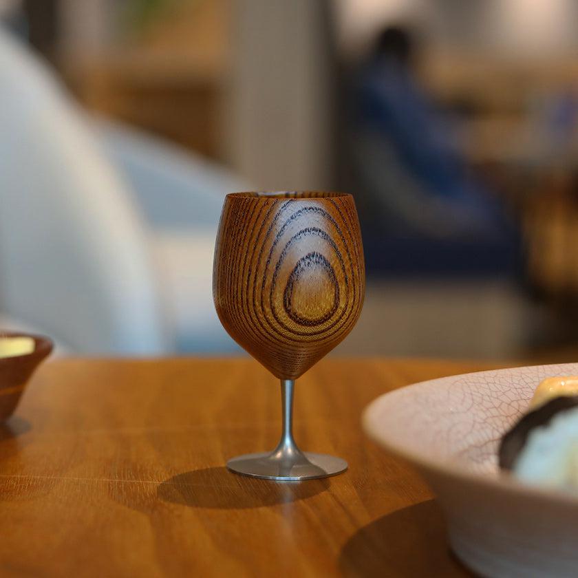 凜櫸木紋 漆器 玻璃杯