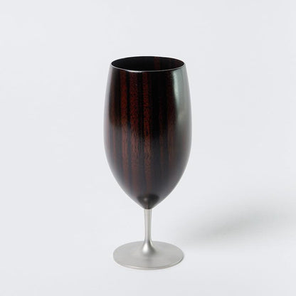 ユーエンアート 黒檀風格 漆器工藝 玻璃杯