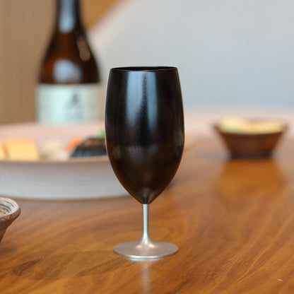 ユーエンアート 黒檀風格 漆器工藝 玻璃杯