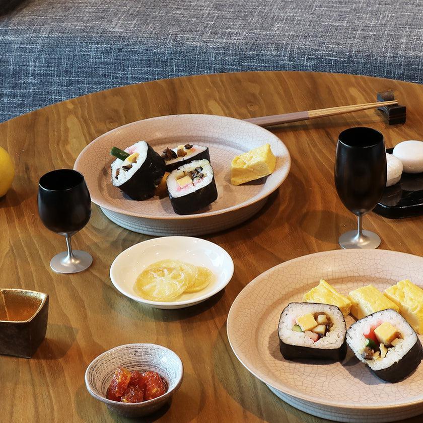 ユーエンアート 黒檀風格 漆器工藝 玻璃杯