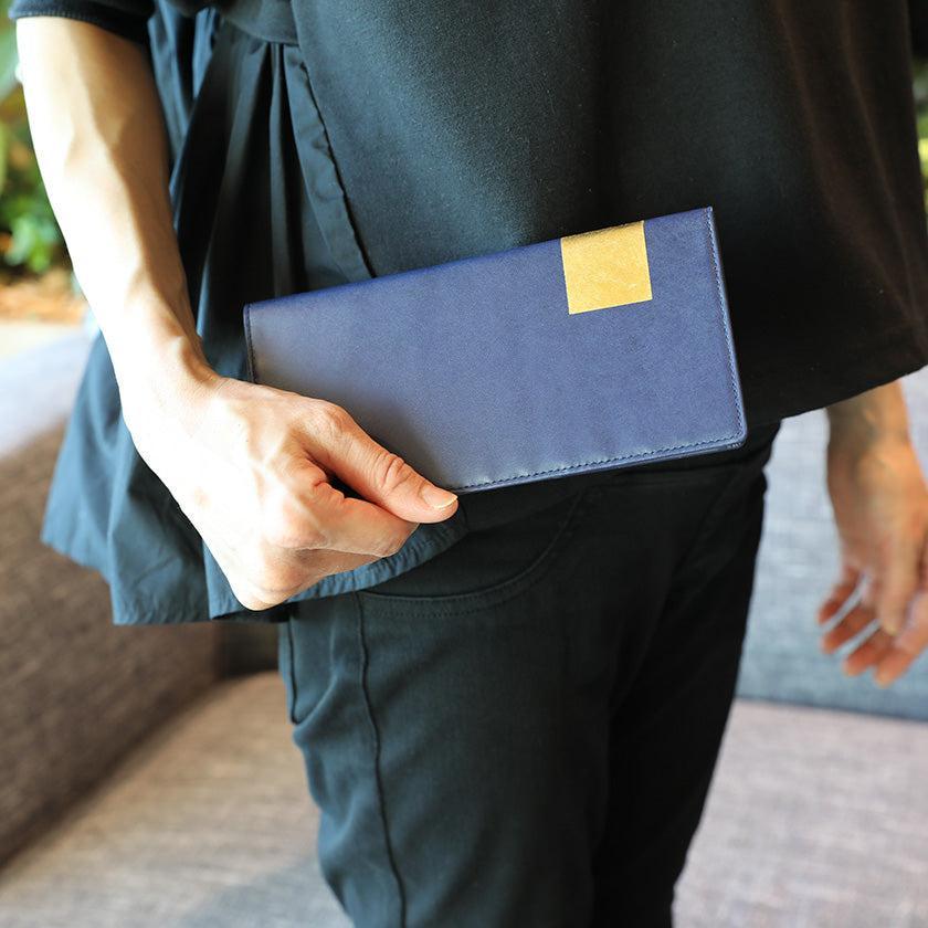【長財布】BYOBU 京都の金箔押し仕上げ | 金箔押 | GOLDREAM KYOTO