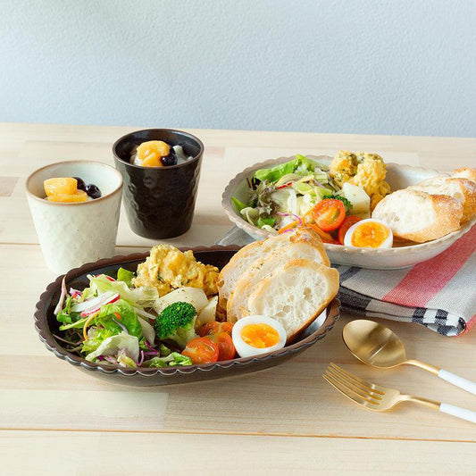 【皿ペアセット】ビスケ ランチセット | 波佐見焼 | 西海陶器