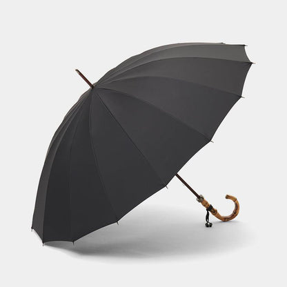 【雨傘】紳士 NEW トラッド 16 ロング カーボン | 東京洋傘 | 宮内庁御用達 前原光榮傘商店