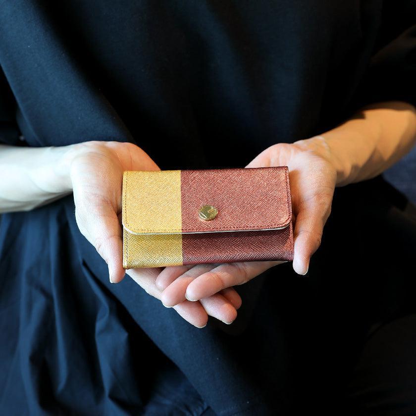 【カードケース】DAYBREAK 京都の金箔押し仕上げ | 金箔押 | GOLDREAM KYOTO