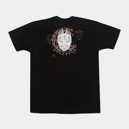 狐狸圖案 絲網印刷 T恤