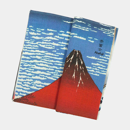 【手ぬぐい】てぬぐい本 北斎と広重 | 横浜捺染 | 濱文様