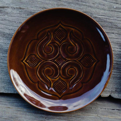 【皿】鋳込皿(5寸) 斉藤政輝 | アイヌ工芸 | CIKARPE AKAN