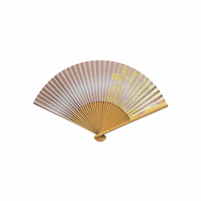 【扇子】彩美 灰桜 haizakura | 金沢箔 | 箔一