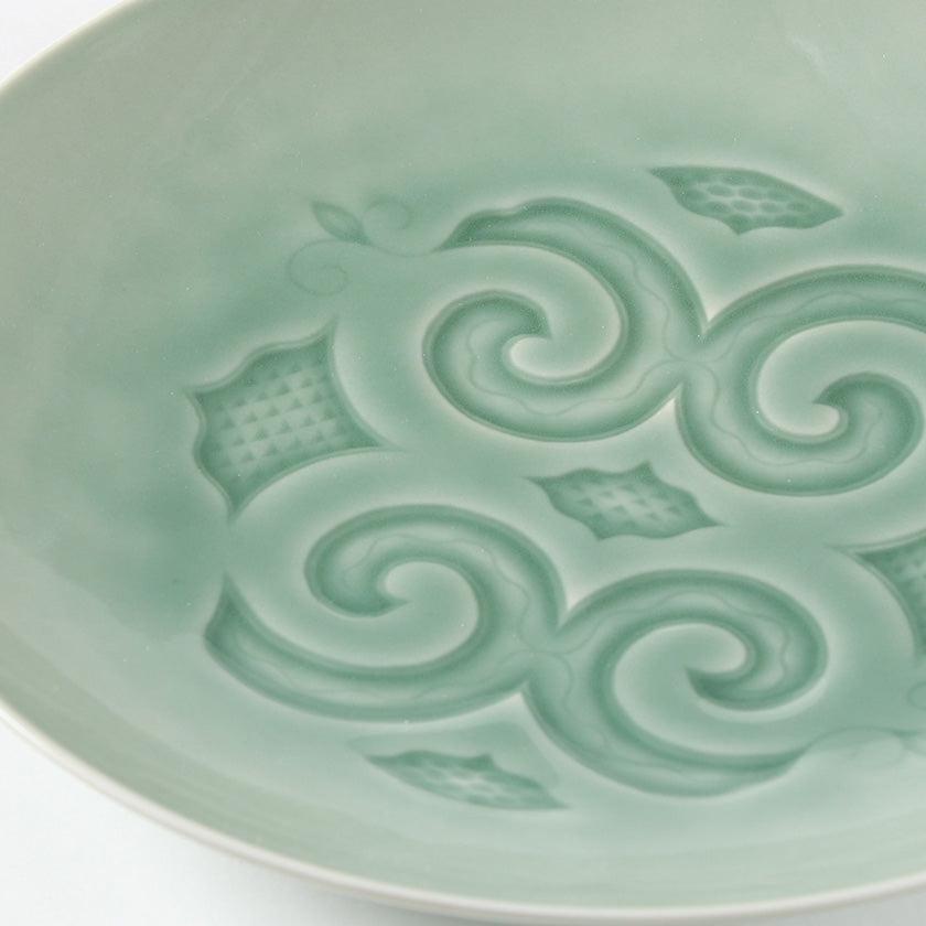 【皿】鋳込皿(7寸) 平良秀晴 | アイヌ工芸 | CIKARPE AKAN