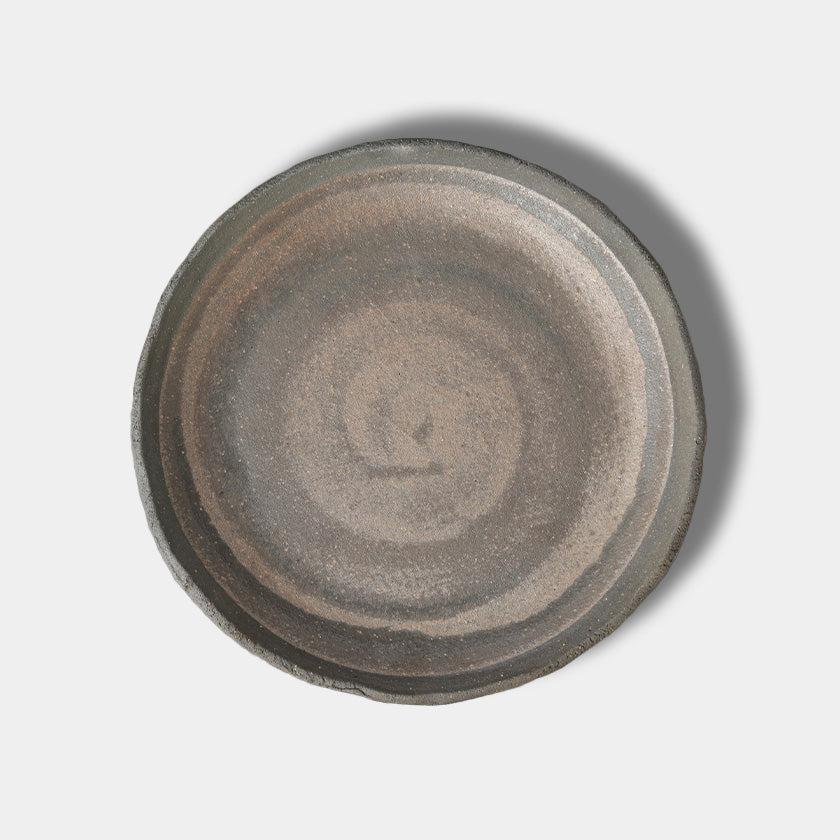 【皿】炻器九寸丸皿 | 瀬戸焼 | 炻器 竹内真吾
