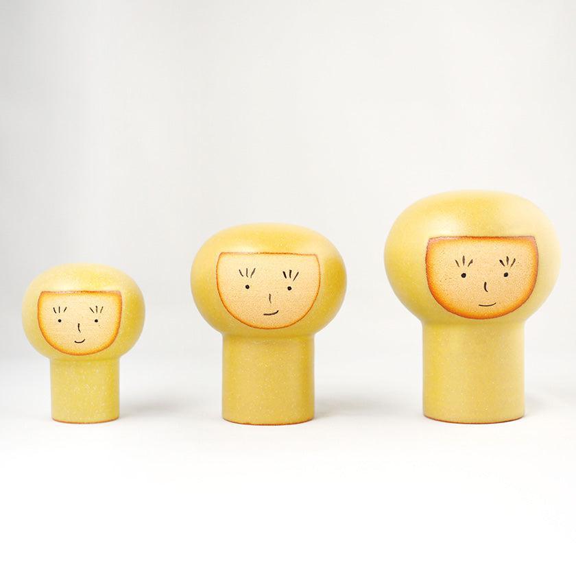 京燒清水燒 木芥子 KOKESHI fuuu 擺件