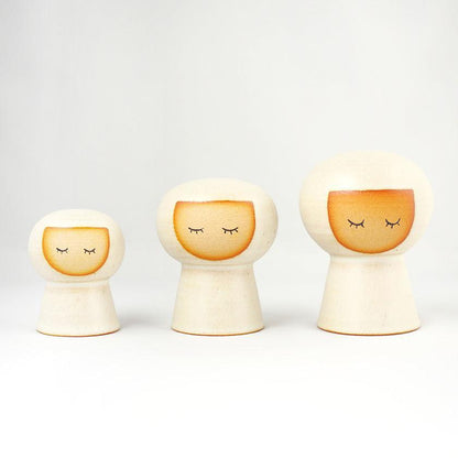 KOKESHI 京燒清水燒 木芥子擺件 fuuu