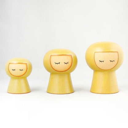 KOKESHI 京燒清水燒 木芥子擺件 fuuu