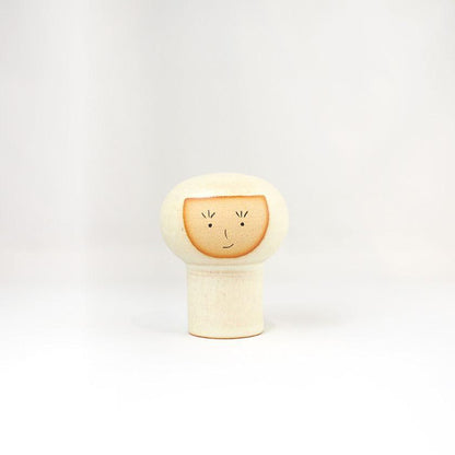 京燒清水燒 木芥子 KOKESHI fuuu 擺件