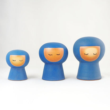 KOKESHI 京燒清水燒 木芥子擺件 fuuu