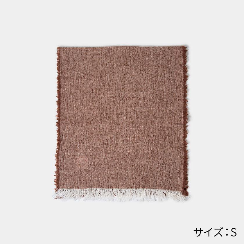 播州織棉羊毛米色 FUJI GAUZE 圍巾