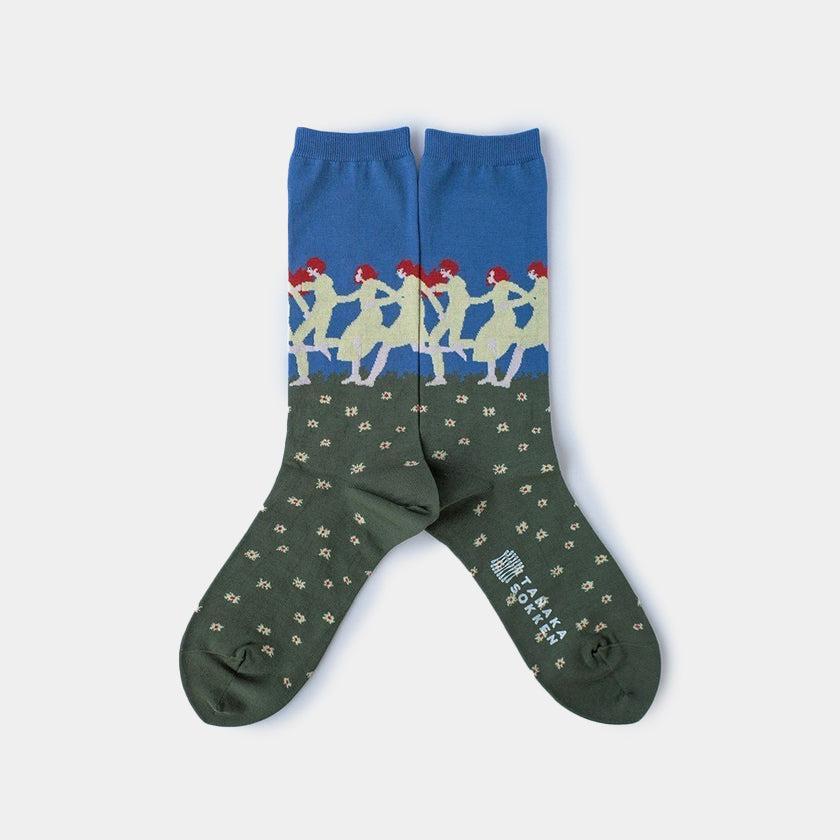【靴下】GARA SOCKS (RANRAN) | 靴下 | TANAKA SOKKEN