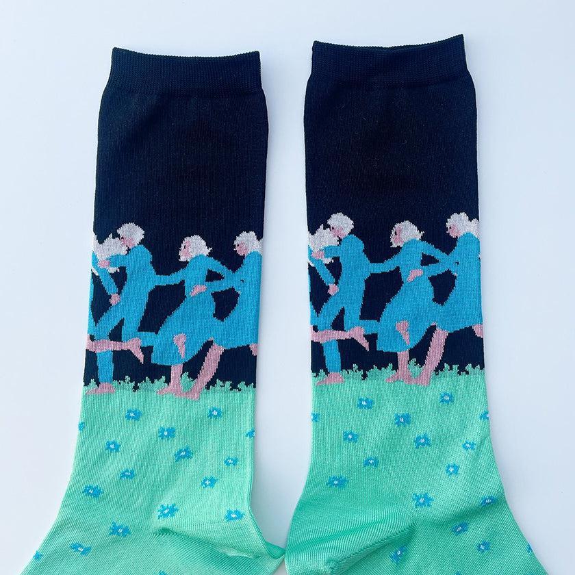 【靴下】GARA SOCKS (RANRAN) | 靴下 | TANAKA SOKKEN