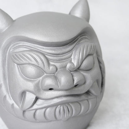 【鬼瓦インテリア】鬼達磨 Oni-Daruma 卓上 | 淡路鬼瓦 | 瓦廊