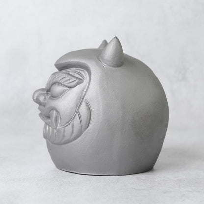 【鬼瓦インテリア】鬼達磨 Oni-Daruma 卓上 | 淡路鬼瓦 | 瓦廊