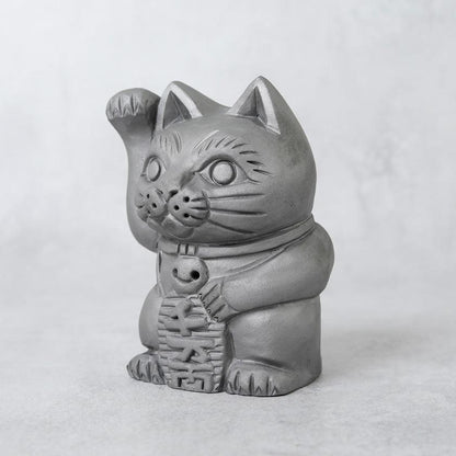 【招き猫】瓦の招き猫 | 淡路鬼瓦 | 瓦廊