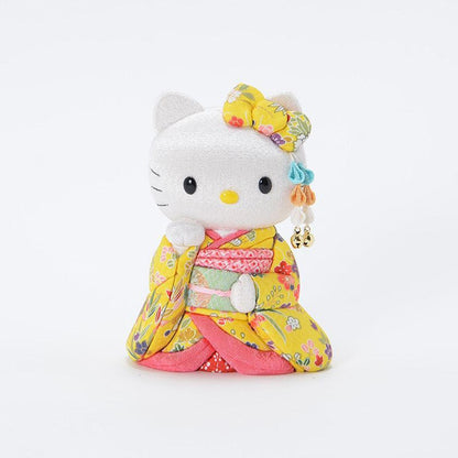 【招き猫】招きハローキティ 舞妓 | 江戸木目込み | 柿沼人形