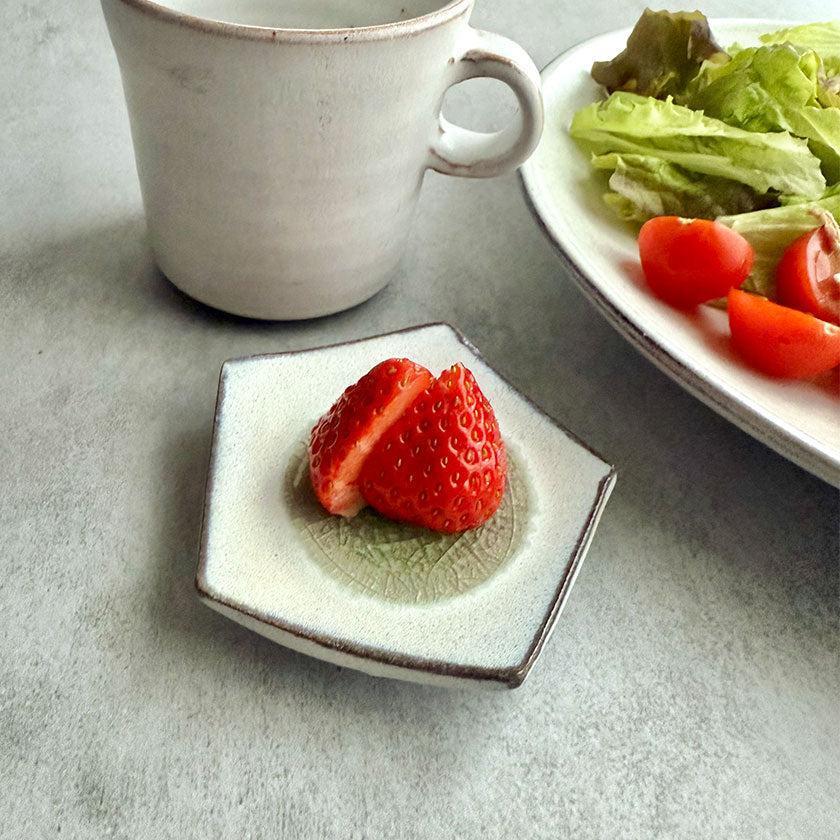 【皿】ガラス釉 豆皿 | 丹波焼 | 信水窯