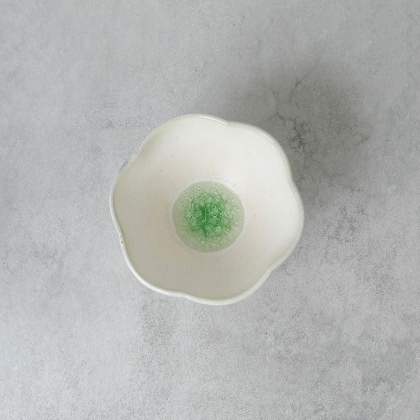 玻璃釉 小碗 丹波焼 信水窯