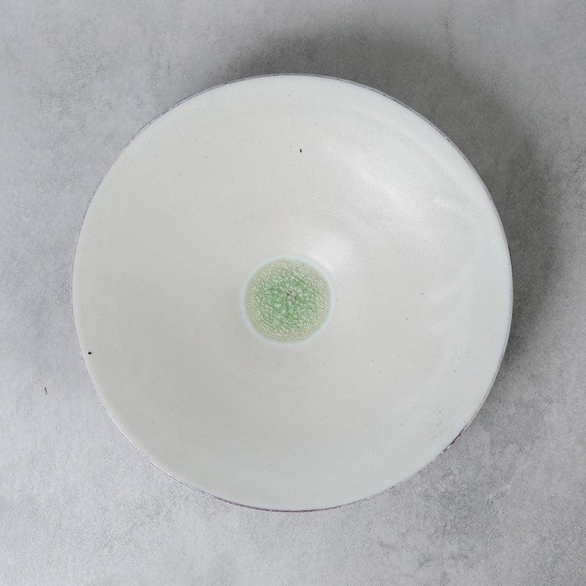 玻璃釉 大號碗 丹波焼 信水窯