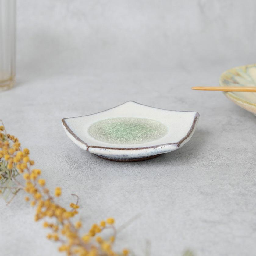 【皿】ガラス釉 豆皿 | 丹波焼 | 信水窯