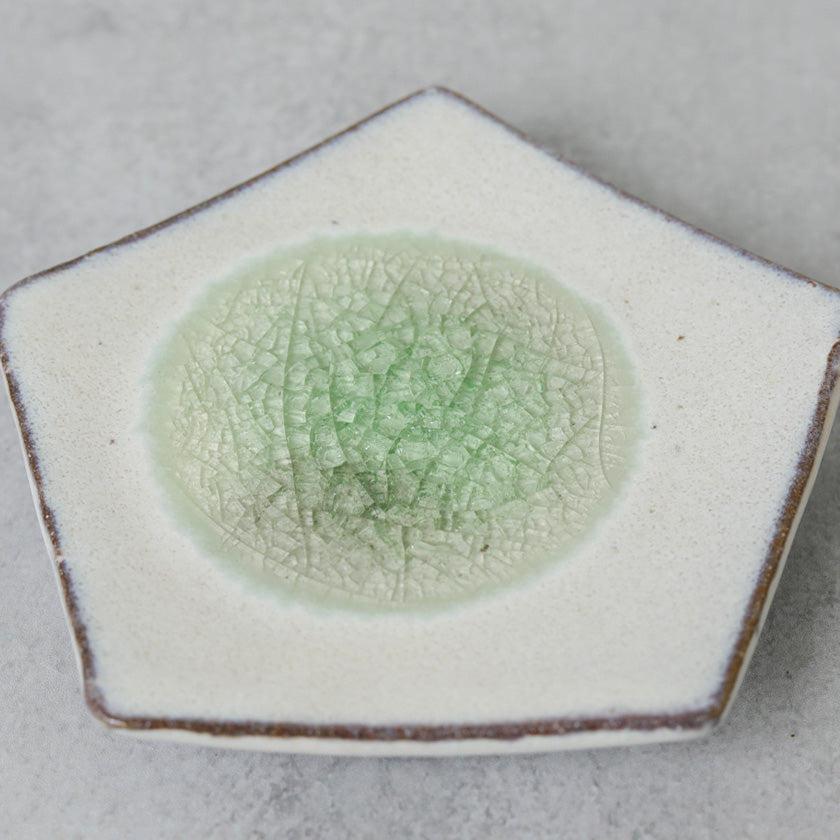 【皿】ガラス釉 豆皿 | 丹波焼 | 信水窯