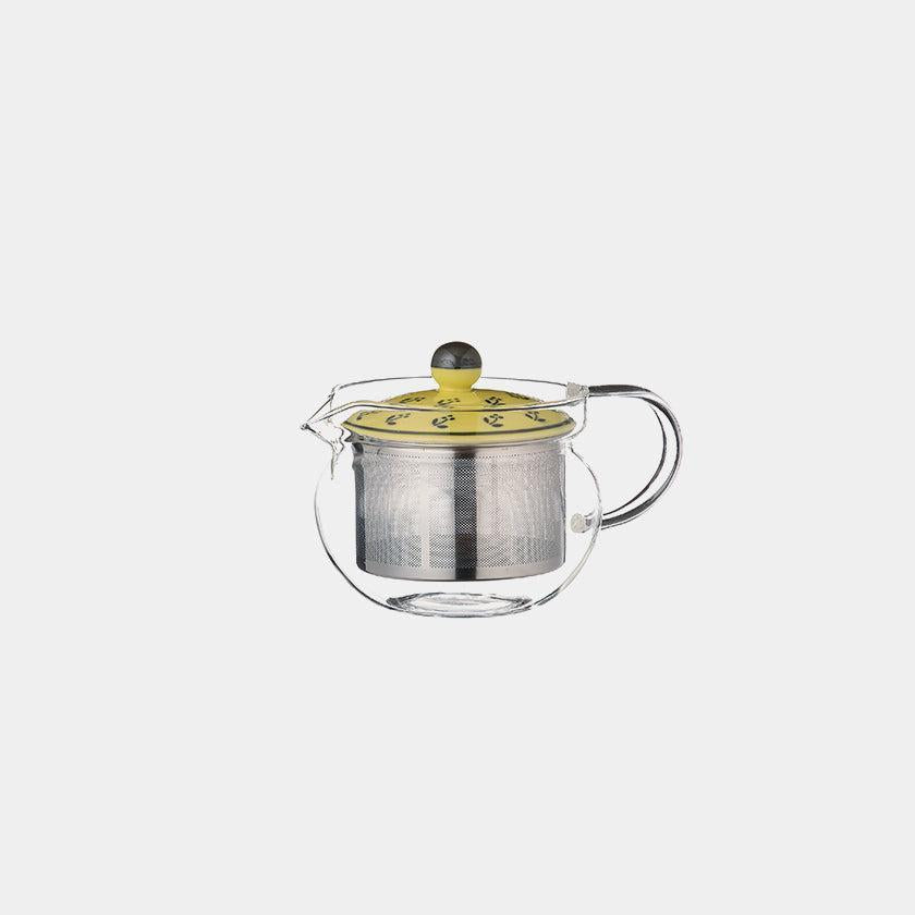 【ポット】クレスポ SSガラスポット (黄) | 波佐見焼 | 西海陶器