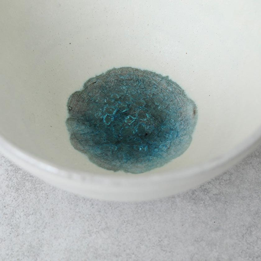 玻璃釉 丹波燒 信水窯 飯碗