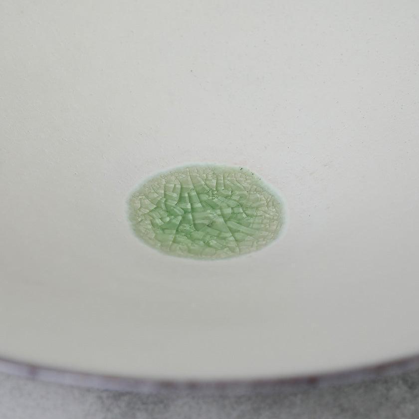 玻璃釉 大號碗 丹波焼 信水窯