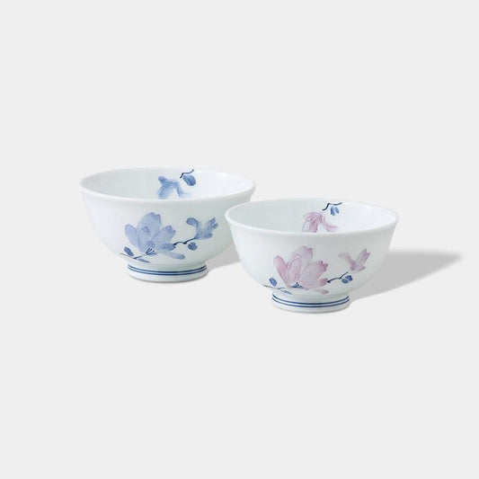 【茶碗 ペア】辻が花 組飯碗 | 波佐見焼 | 西海陶器