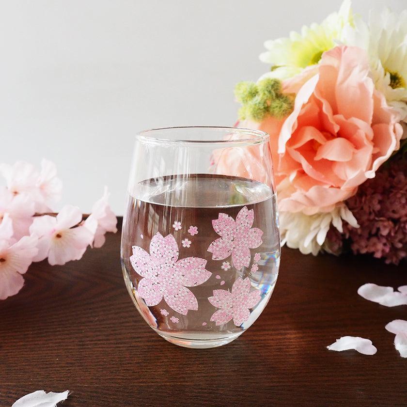 【グラス】冷感 桜 フリーグラス | 丸モ高木陶器